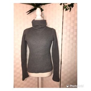 Banana Republic Gray Turtle Neck Sweater
